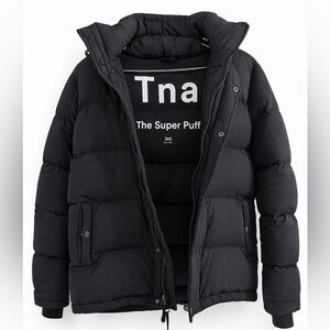 TNA Black Puffer Jacket